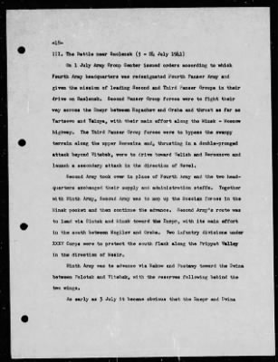 Chapter 6 - P-Series Manuscripts > P-190, Consumption and Attrition Rates Attendant to the Operations of German Group Center in Russia (22 Jun.-31 Dec. 1941)