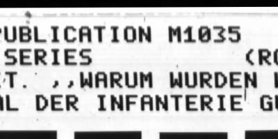 Thumbnail for Chapter 3 - B Series Manuscripts > B-697, Why Germany was Defeated in Two World Wars