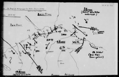 Thumbnail for Chapter 3 - B Series Manuscripts > B-703, Army Group G (22 Mar.-6 May 1945)