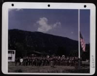 Berchtesgaden, Germany.  The Stars And Stripes Are Raised Over The Former Headquarters Of Field Marchal Keital, Chief Of The German Genreal Staff. - Page 1