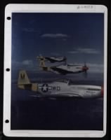 Side View Of Three North American P-51 Mustangs Of The 15Th Af Flying In Formation. - Page 1