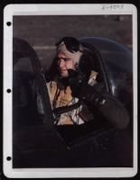 Lt. Rui Moreira Lima Of The Lst Brazilian Fighter Squadron In The Cockpit Of A P-47 At An Airfield Somewhere In Italy. - Page 1