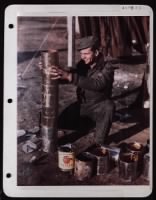 A Chimmey For His Stone House At A 15Th Af Heavy Bomber Base In Italy. - Page 1