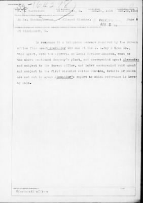Old German Files, 1909-21 > Thomas C. Bowman (#8000-164298)