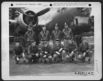 Lt. Roth And Crew Of The 359Th Bomb Squadron, 303Rd Bomb Group Based In England, Pose In Front Of A Boeing B-17 Flying Fortress.  18 May 1944. - Page 1