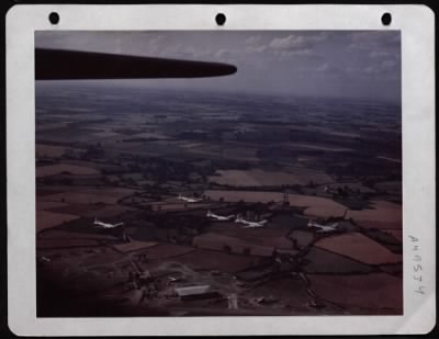 Boeing > Boeing B-17S Of The 8Th Air Force Peel Off To Land At Their Base In England.