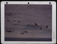 North American P-51'S Give Cover To A Close-Knit Formation Of Consolidated B-24'S Of The 8Th Air Force. England. - Page 5