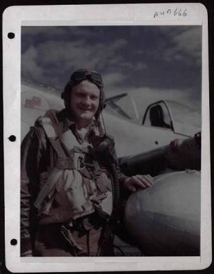 Fighter > Lt. William R. Groseclose, Pierre, S. Dak., Pilot Of A P-51 Of The 8Th Air Force In England.