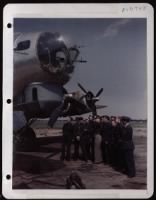 Capt Charles R. Mccarthy Points Out Features Of B-17 To English Air Training Cadets At A Base In England. - Page 1