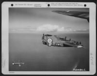 A Formation Of Consolidated B-24 Liberators Of The 2Nd Bomb Division, Wing Their Way Over The English Channel En Route To The Target Area Somewhere In Europe.  24 November 1944. - Page 3