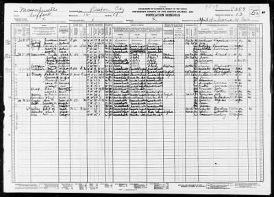 Thumbnail for BOSTON CITY, WARD 12 > 13-359