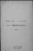 US, Town Records - Goffstown NH, 1890-1900 record example