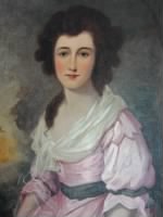 Rachel Powell Lampson portrait by Gilbert Stuart