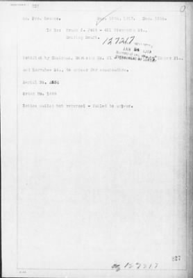 Old German Files, 1909-21 > Frank J. Feid (#8000-127217)