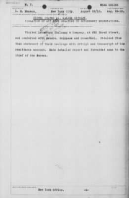 Old German Files, 1909-21 > Walter Ortolph (#8000-65)