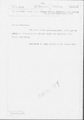 Old German Files, 1909-21 > Thomas Butler (#8000-143714)