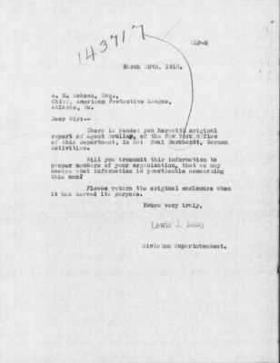 Old German Files, 1909-21 > Paul Burkhardt (#8000-143717)