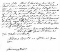 George M Detwiler Civil War letter
