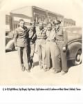 Frank G. Adams and Crew at Dalhart, TX 1943
