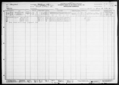 Thumbnail for BALTIMORE CITY, WARD 1 > 4-8