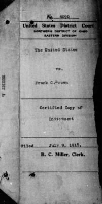 Old German Files, 1909-21 > Frank Brown (#8000-137286)