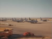 Dyess Air Force Base flightline. (1967)