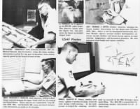 Newspaper article (bottom) on Dyess AFB Weather Station, August 11, 1967