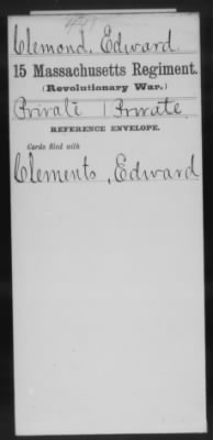 Edward > Clemond, Edward