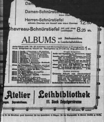 Old German Files, 1909-21 > Various (#151890)