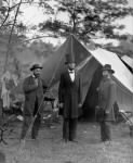 Abraham Lincoln with Allan Pinkerton and Maj Gen McClernand - Oct 1862.jpg