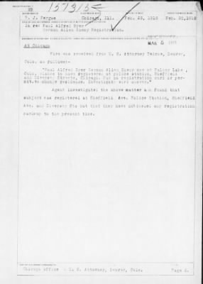 Old German Files, 1909-21 > Paul Alfred Byer (#151315)