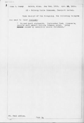 Old German Files, 1909-21 > Gulborg Marie Johansen (#8000-176592)