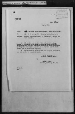 101-150 > 124 - Maj. Hunter Marston, IO-ED to C, MIB. Re: Letter from J.C.B. Ross, C.A.C.