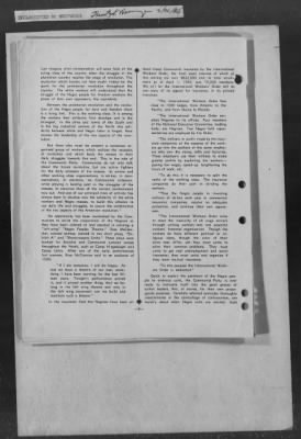 Thumbnail for 251-300 > 261 - Capt. Hitchcock IO-NOL to MID. Re: Letter from Marcus Garvey, President of Universal Negro Improvement, Assn., NY