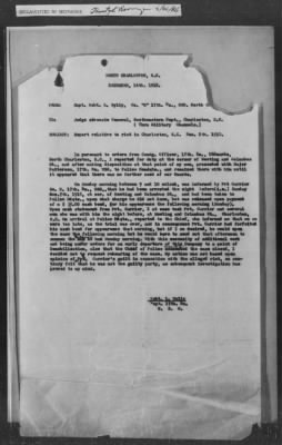 251-300 > 272 - Memo from Emmett J. Scott to Genl. E.L. Munson, Chief, Morale Branch. Re: Report made by colored Sgts. Cyrus W. Perry and I.H. Holmon.