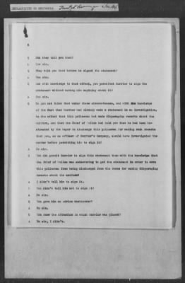 251-300 > 272 - Memo from Emmett J. Scott to Genl. E.L. Munson, Chief, Morale Branch. Re: Report made by colored Sgts. Cyrus W. Perry and I.H. Holmon.