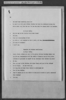 251-300 > 272 - Memo from Emmett J. Scott to Genl. E.L. Munson, Chief, Morale Branch. Re: Report made by colored Sgts. Cyrus W. Perry and I.H. Holmon.