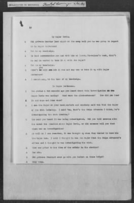 251-300 > 272 - Memo from Emmett J. Scott to Genl. E.L. Munson, Chief, Morale Branch. Re: Report made by colored Sgts. Cyrus W. Perry and I.H. Holmon.