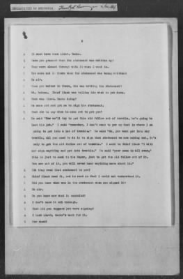 251-300 > 272 - Memo from Emmett J. Scott to Genl. E.L. Munson, Chief, Morale Branch. Re: Report made by colored Sgts. Cyrus W. Perry and I.H. Holmon.