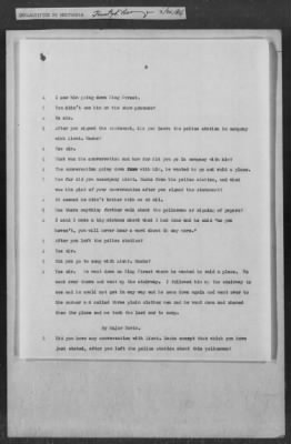 251-300 > 272 - Memo from Emmett J. Scott to Genl. E.L. Munson, Chief, Morale Branch. Re: Report made by colored Sgts. Cyrus W. Perry and I.H. Holmon.