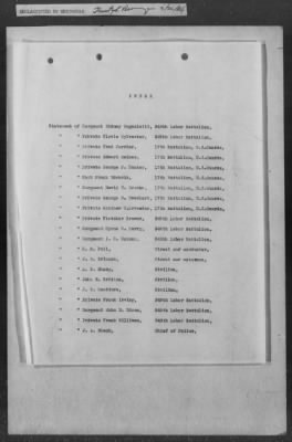 251-300 > 272 - Memo from Emmett J. Scott to Genl. E.L. Munson, Chief, Morale Branch. Re: Report made by colored Sgts. Cyrus W. Perry and I.H. Holmon.