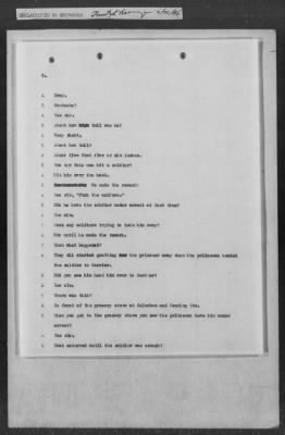 251-300 > 272 - Memo from Emmett J. Scott to Genl. E.L. Munson, Chief, Morale Branch. Re: Report made by colored Sgts. Cyrus W. Perry and I.H. Holmon.