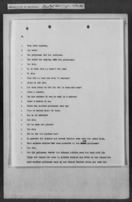 251-300 > 272 - Memo from Emmett J. Scott to Genl. E.L. Munson, Chief, Morale Branch. Re: Report made by colored Sgts. Cyrus W. Perry and I.H. Holmon.