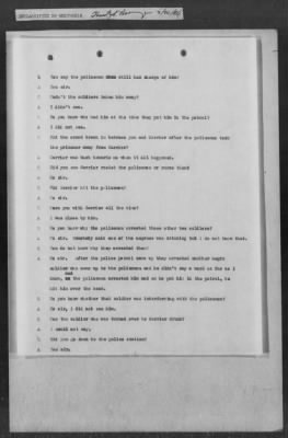 251-300 > 272 - Memo from Emmett J. Scott to Genl. E.L. Munson, Chief, Morale Branch. Re: Report made by colored Sgts. Cyrus W. Perry and I.H. Holmon.