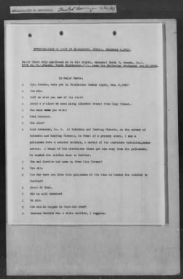 251-300 > 272 - Memo from Emmett J. Scott to Genl. E.L. Munson, Chief, Morale Branch. Re: Report made by colored Sgts. Cyrus W. Perry and I.H. Holmon.