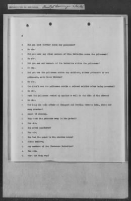 251-300 > 272 - Memo from Emmett J. Scott to Genl. E.L. Munson, Chief, Morale Branch. Re: Report made by colored Sgts. Cyrus W. Perry and I.H. Holmon.