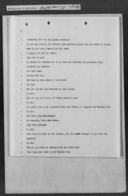 251-300 > 272 - Memo from Emmett J. Scott to Genl. E.L. Munson, Chief, Morale Branch. Re: Report made by colored Sgts. Cyrus W. Perry and I.H. Holmon.