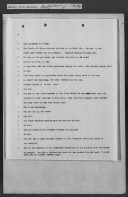 251-300 > 272 - Memo from Emmett J. Scott to Genl. E.L. Munson, Chief, Morale Branch. Re: Report made by colored Sgts. Cyrus W. Perry and I.H. Holmon.