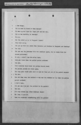 251-300 > 272 - Memo from Emmett J. Scott to Genl. E.L. Munson, Chief, Morale Branch. Re: Report made by colored Sgts. Cyrus W. Perry and I.H. Holmon.