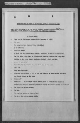 251-300 > 272 - Memo from Emmett J. Scott to Genl. E.L. Munson, Chief, Morale Branch. Re: Report made by colored Sgts. Cyrus W. Perry and I.H. Holmon.